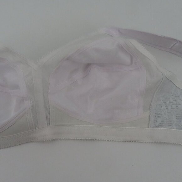 Playtex 38B Bra 18 Hour Ultimate Shoulder Comfort Wireless Unlined Wide Straps - Picture 10 of 13